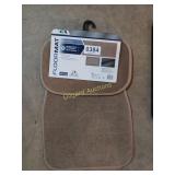 Tan floor mats