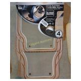 Tan floor mats
