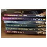Various Haynes Repair Manuals