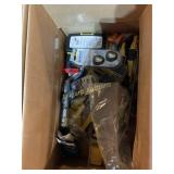 Bolt and socket sets, mini razors, light, more