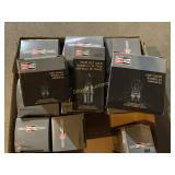 Various light bulbs and headlight bulbs