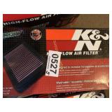 (5) K&N High Flow Air Filters