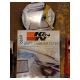 (4) K&N cabin filters & auto shade