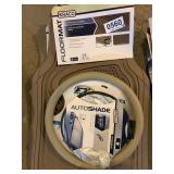 Kraco Floormats and auto shade and more