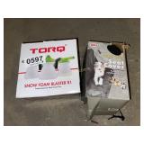 Torq snow foam blaster and bell seat cover