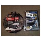 Metra car stereo kit and Dickies Magic Shade