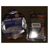 Auto shade and car stereo kit