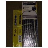(2) Anco 11 wiper blades and auto shade