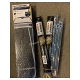 (2) Bosch Evolution, (3) Trico Winter blades, more