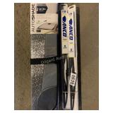 (2) Anco 19 wipers and Kraco AutoShade