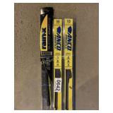 (2) Anco 18 Profile and (1) Rain-x 18 Silicone