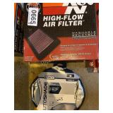 (4) K&N air filters, autoshade