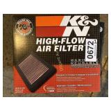 K&N air filters (2)