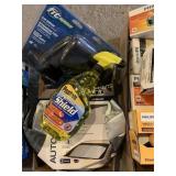 Auto shade, ice shield, and mirrors