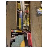 Sand paper, vehicle hardware and repair kits