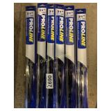 (6) Proline 21 premium wiper blades