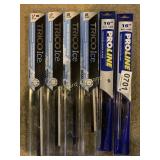 (4) Trico Ice and (2) Proline wipers