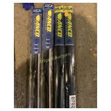 (4) Anco 28 Contour wipers