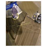 Rubber floor mats (3)