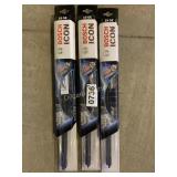(3) Bosch Icon 19 wipers