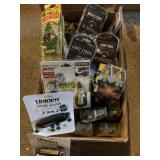 Phone holder, micro strips, yellow light bulbs,