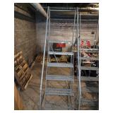 Uline 59° ladder & platform only (approx 9
