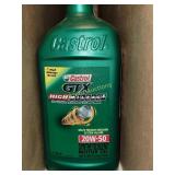 6-qts Castrol oil 20W-50