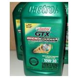 3-qts Castrol oil 10W-30