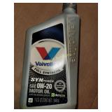 1-qt Valvoline full synthetic oil SAE 0W-20