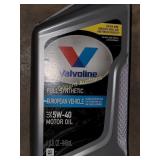 4-qts Valvoline full synthetic oil European