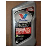 6-qts Valvoline full synthetic oil SAE 5W-30