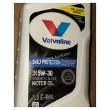 3-qts Valvoline oil SAE 5W-30