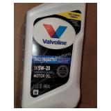 5-qts Valvoline oil SAE 5W-20