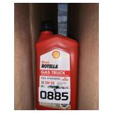 5-qts shell Rotella full synthetic SAE OW-20