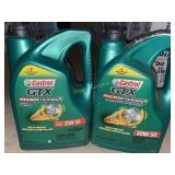 10-Qts Castrol Synthetic 20W-50 motor oil