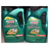 10-Qts Castrol Synthetic 20W-50 motor oil