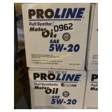 Full Synthetic Proline motor oil 5W-20 (12-qts)