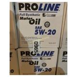 Full Synthetic Proline motor oil 5W-20 (12-qts)