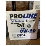 Synthetic Proline motor oil 0W-20 (6-qts)