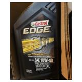 (12-Qts) Castrol full synthetic 10W-40 oil