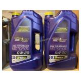 (10-Qts) Royal purple high performance 0W-20 oil