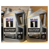 (10-Qts) Mobil 1 full synthetic 10W-30 oil
