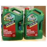 (10-Qts) Quaker state high mileage 5W-20 oil