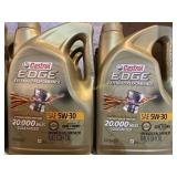 (10-Qts) Castrol full synthetic 5W-30 oil