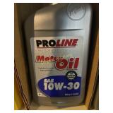 (7-Qts) Proline full synthetic 10W-30 oil