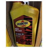 (9-Qts) Pennzoil high mileage 10W-30 oil