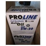(12-Qts) Proline Full Synthetic Oil SAE 5W-20
