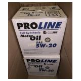 (12-Qts) ProLine Full Synthetic Oil SAE 5W-20