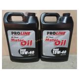(2-gallons) Proline 15W-40 motor oil