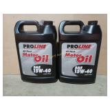(2-gallons) Proline 15W-40 motor oil